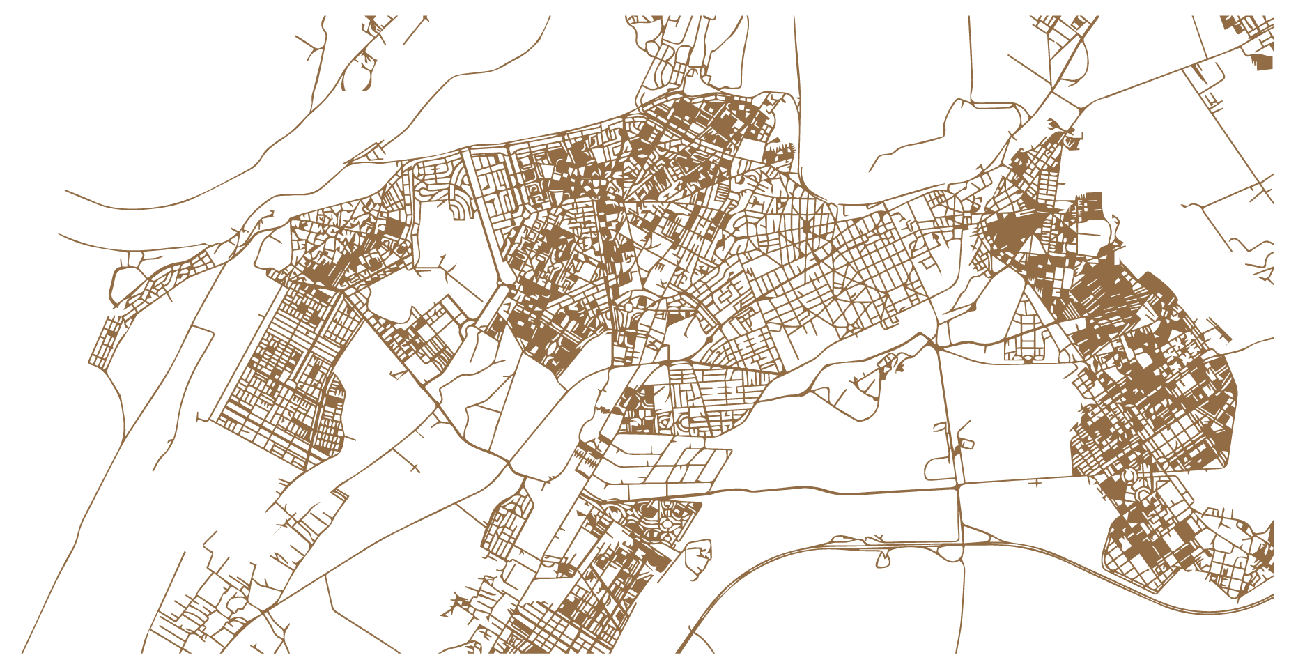 Morocco Map Lines Dawa Premium CBD